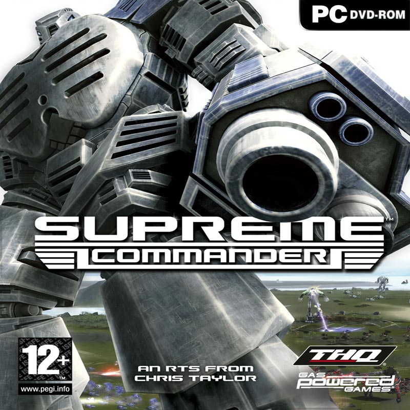 Supreme Commander - pedn CD obal