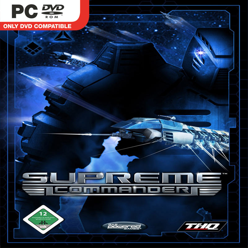 Supreme Commander - pedn CD obal 2