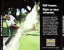 Fox Sports Golf '99 - zadn CD obal