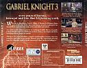 Gabriel Knight 3: Blood of the Sacred, Blood of the Damned - zadn CD obal