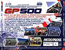 Gp 500 - zadn CD obal