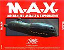 M.A.X.: Mechanized Assault & Exploration - zadn CD obal