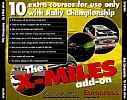 Rally Championship: The X-Miles add-on - zadn CD obal