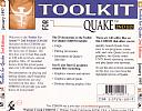 Toolkit for Quake: 2nd Edition - zadn CD obal