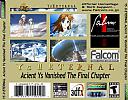 Ys II: Ancient Ys Vanished - The Final Chapter - zadn CD obal