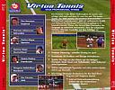 Virtua Tennis: Sega Professional Tennis - zadn CD obal