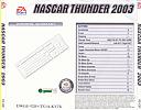 Nascar Thunder 2003 - zadn CD obal