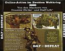 Day of Defeat - zadn CD obal