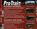 Pro Train: Nostalgie - zadn CD obal