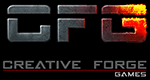 CreativeForge Games - logo