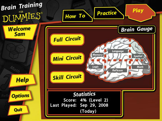 Brain Training For Dummies - screenshot 7