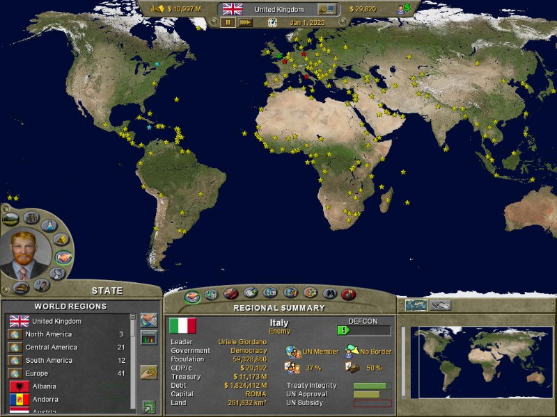 Supreme Ruler 2020: Global Crisis - screenshot 16