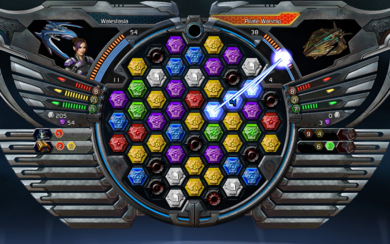 Puzzle Quest: Galactrix - screenshot 1