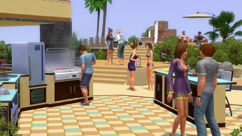 The Sims 3: Outdoor Living Stuff - screenshot 1