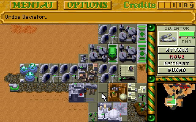 Dune II: Battle for Arrakis - screenshot 1