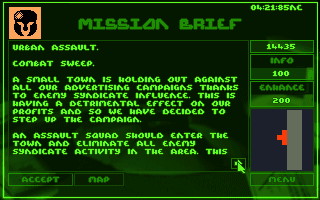 Syndicate (1993) - screenshot 8