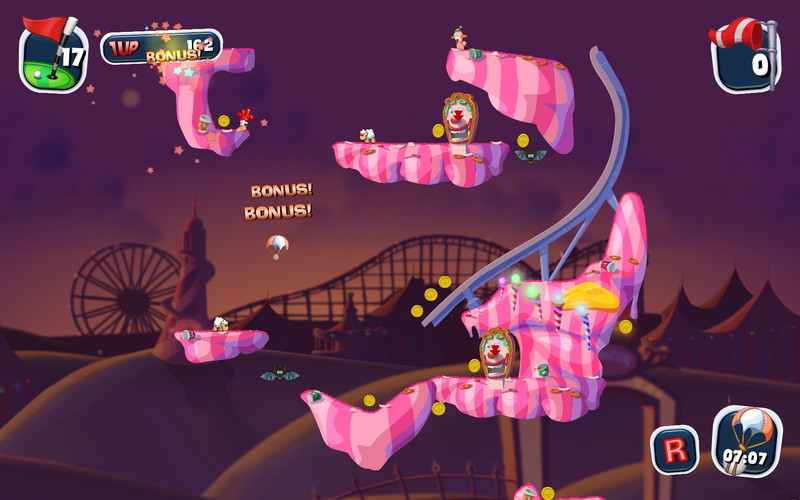 Worms Crazy Golf: Carnival Course - screenshot 6