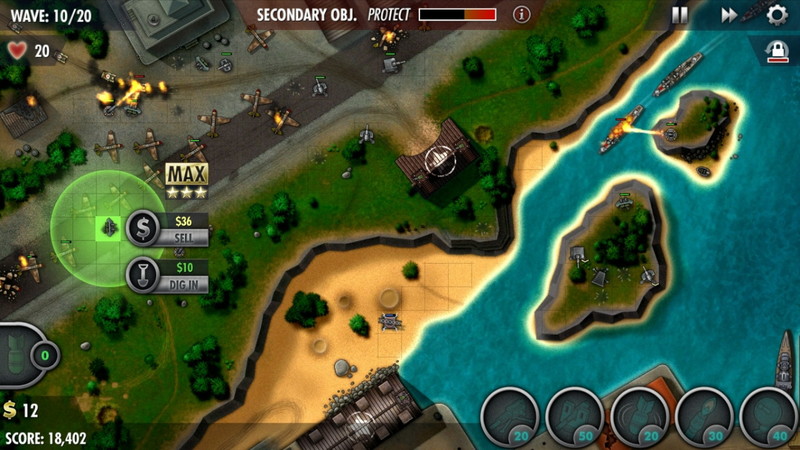 iBomber Defense Pacific - screenshot 4