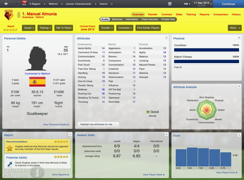 Football Manager 2013 - screenshot 14