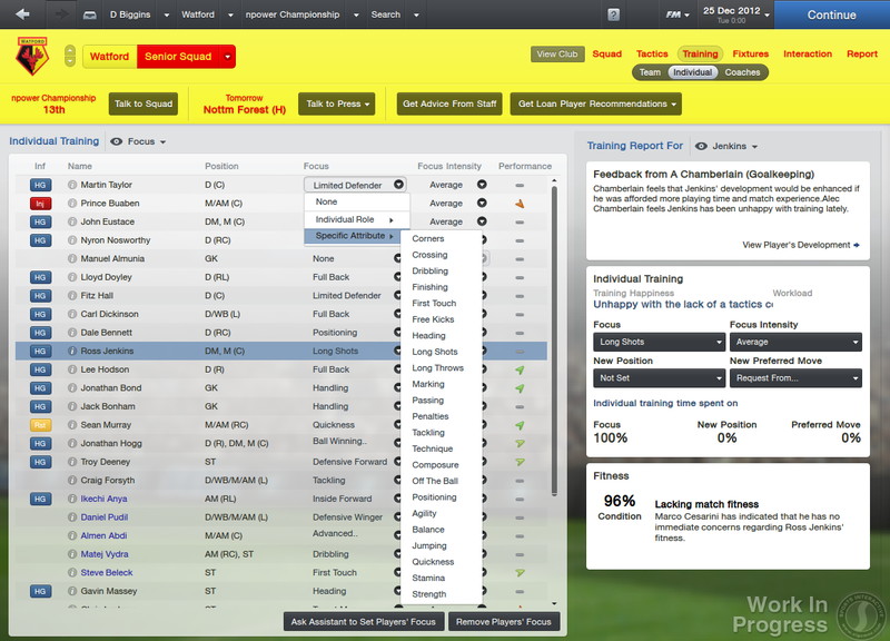 Football Manager 2013 - screenshot 11