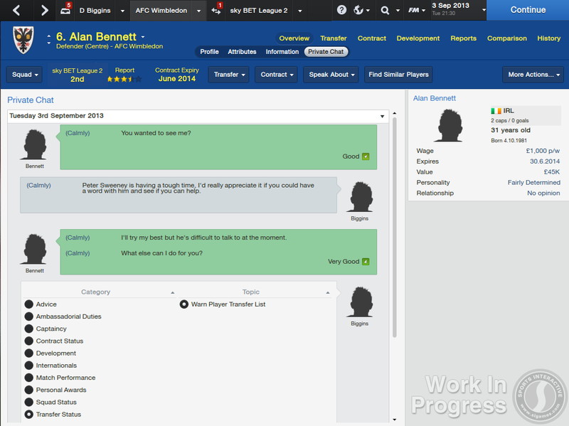 Football Manager 2014 - screenshot 14