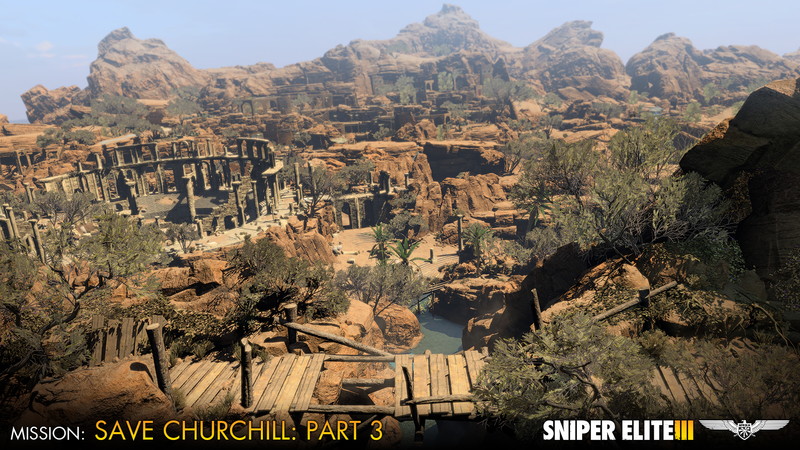 Sniper Elite 3 - Save Churchill: Part 3 - Confrontation - screenshot 2