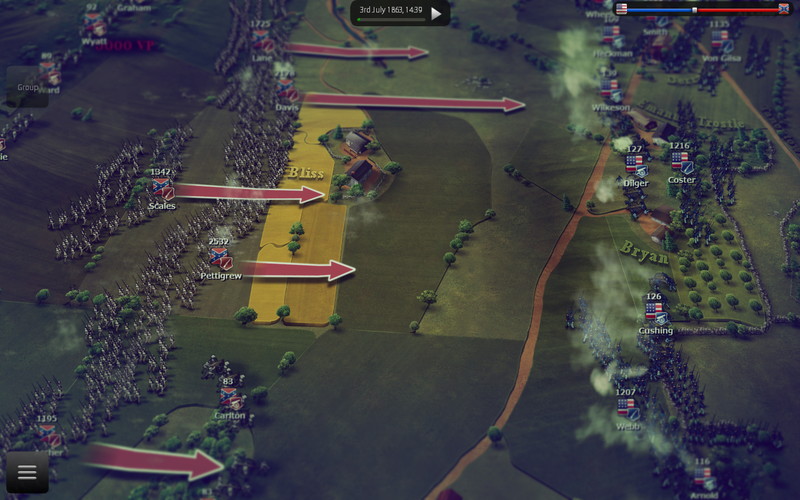 Ultimate General: Gettysburg - screenshot 1