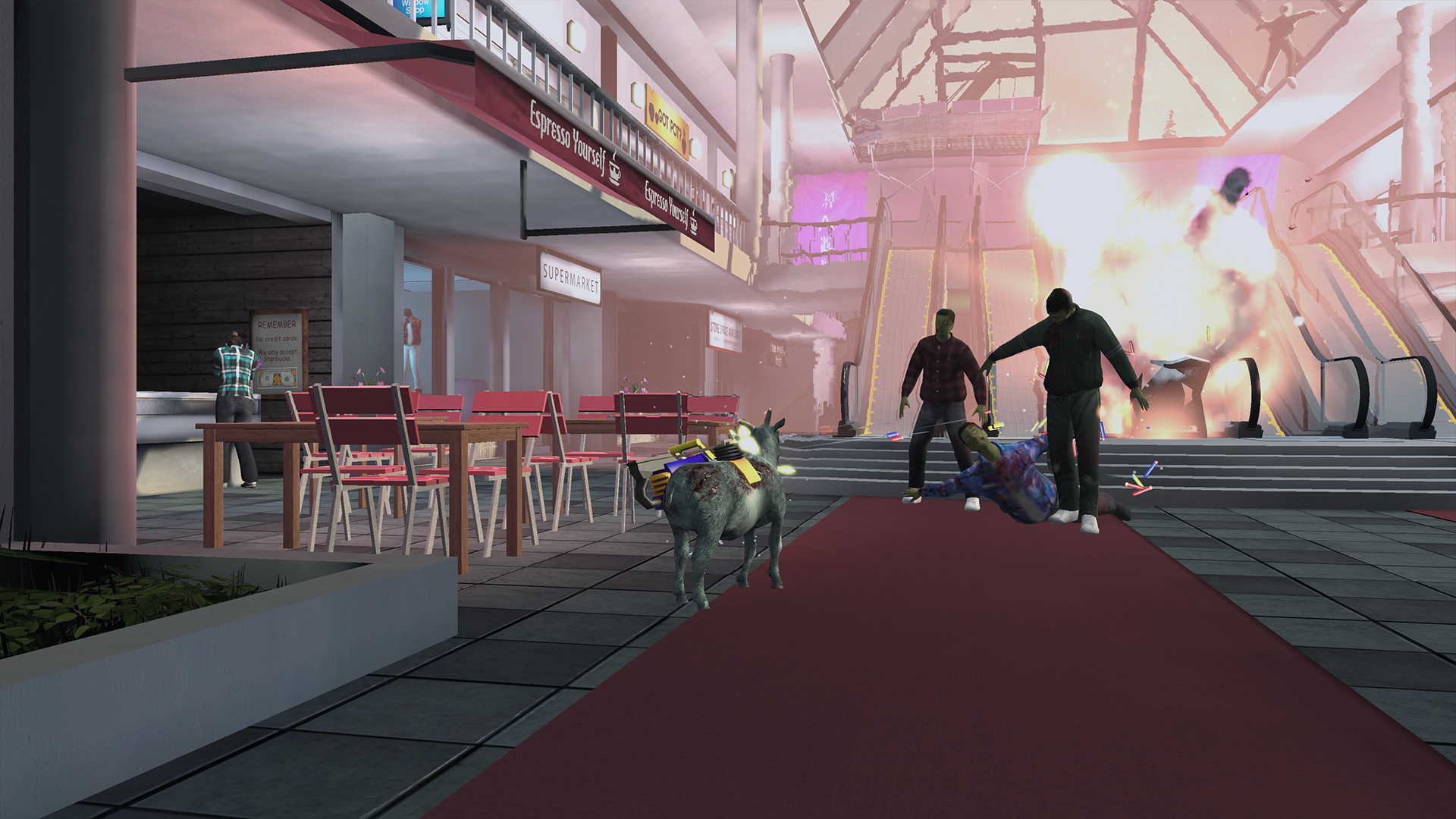 Goat Simulator: GoatZ - screenshot 1