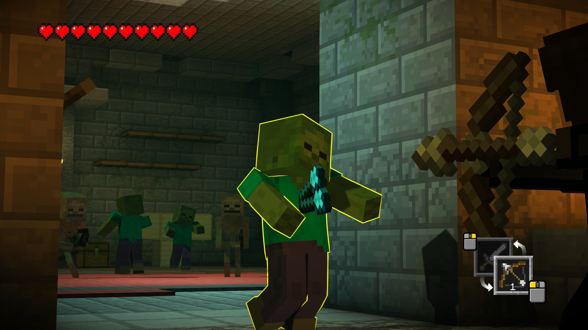 Minecraft: Story Mode - Episode 3: The Last Place You Look - screenshot 1