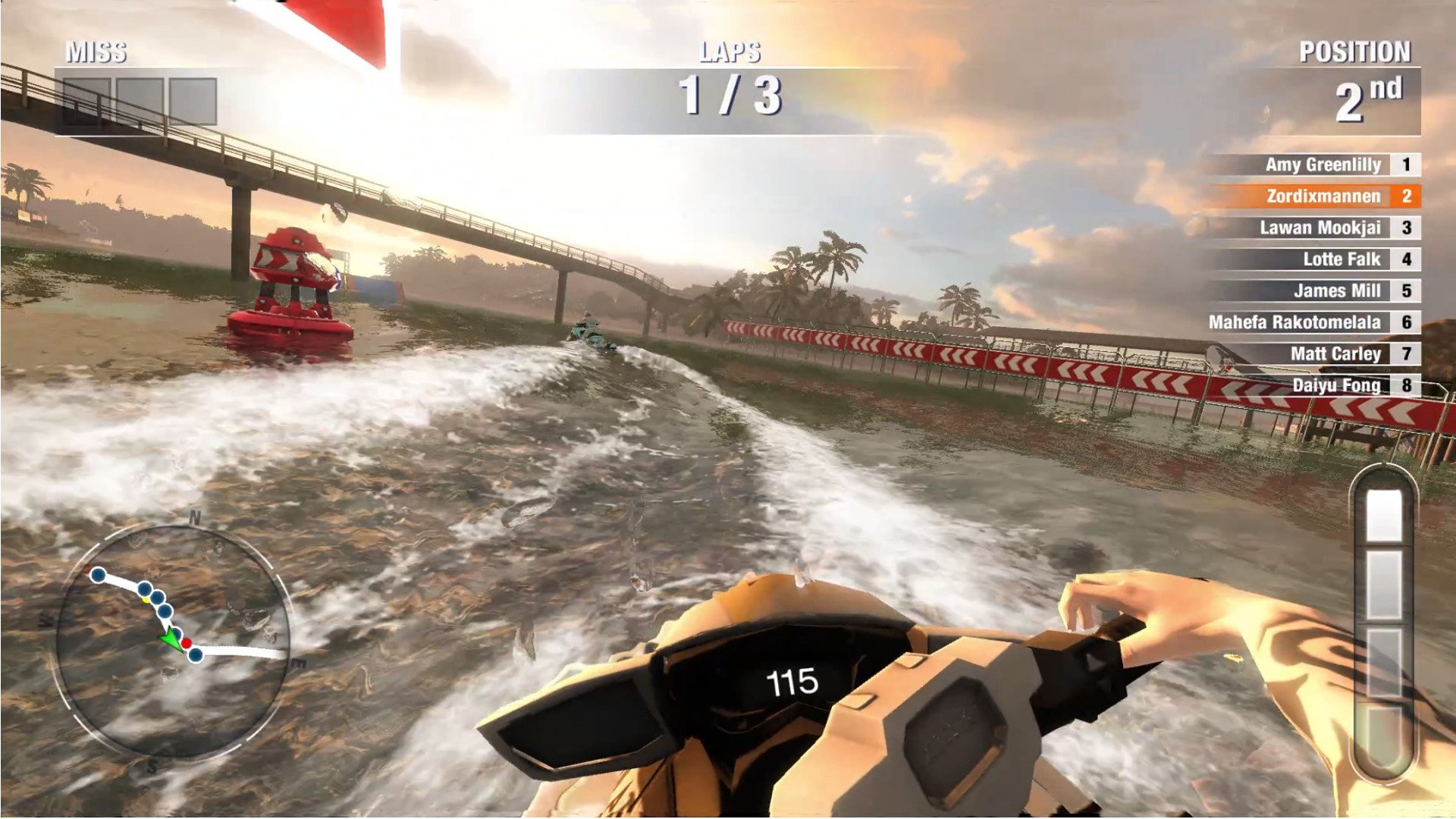 Aqua Moto Racing Utopia - screenshot 2