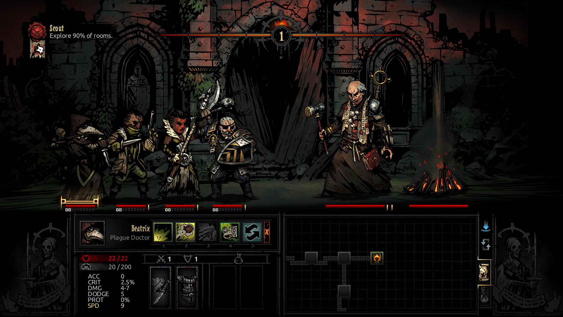 Darkest Dungeon: The Crimson Court - screenshot 5
