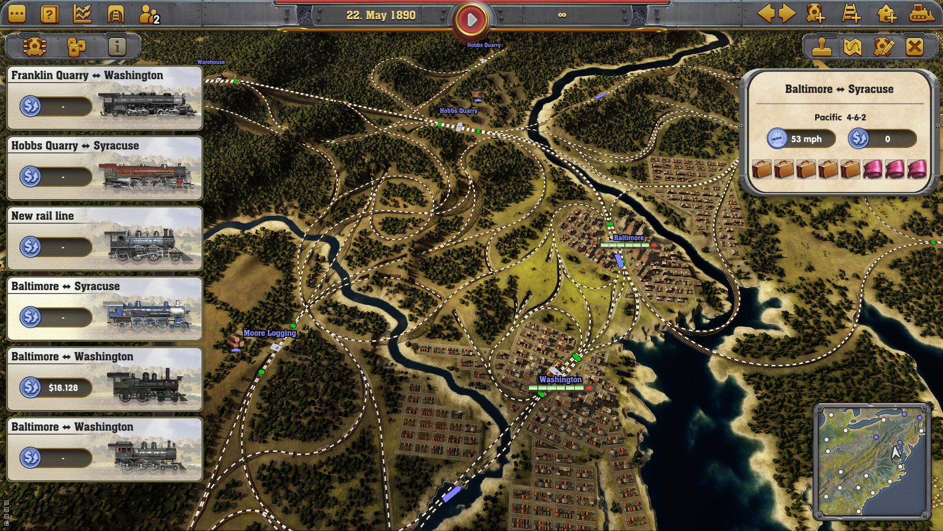 Railway Empire - screenshot 3
