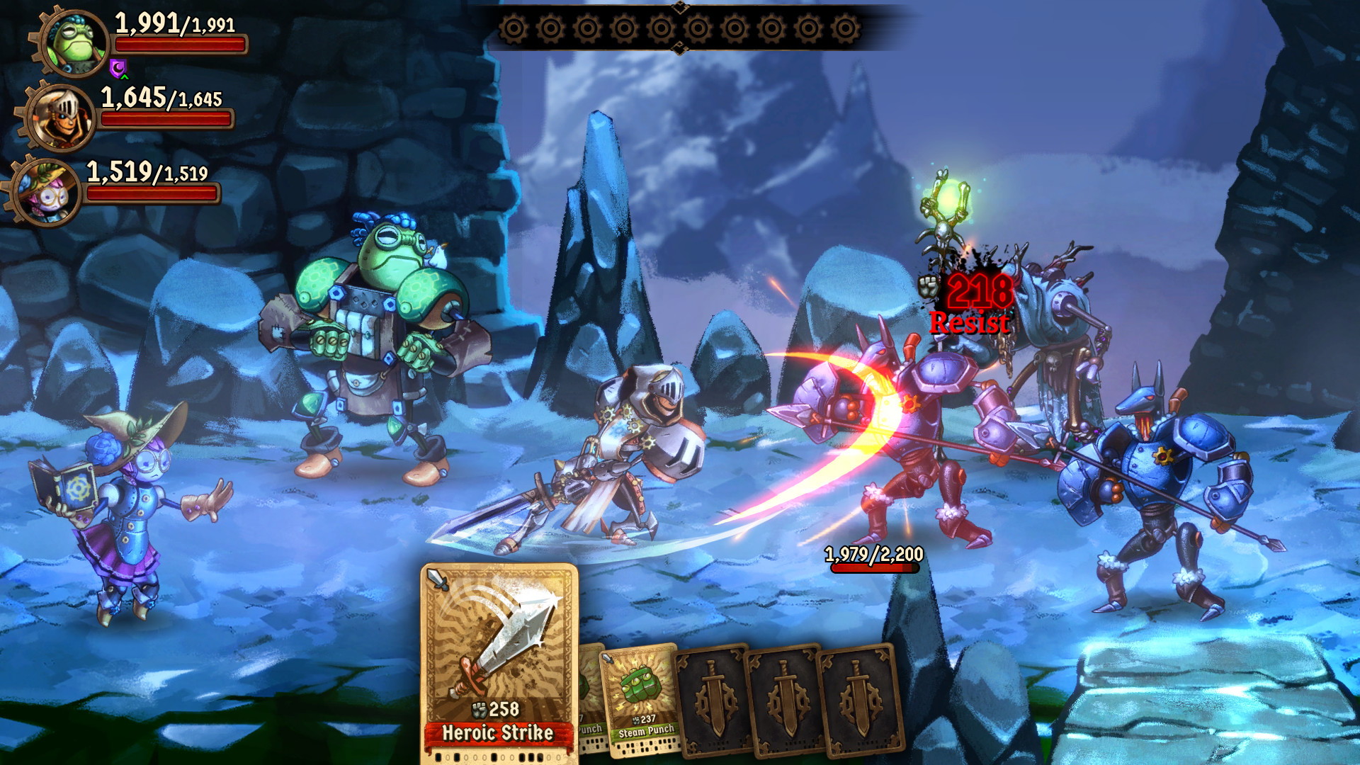 SteamWorld Quest: Hand of Gilgamech - screenshot 16