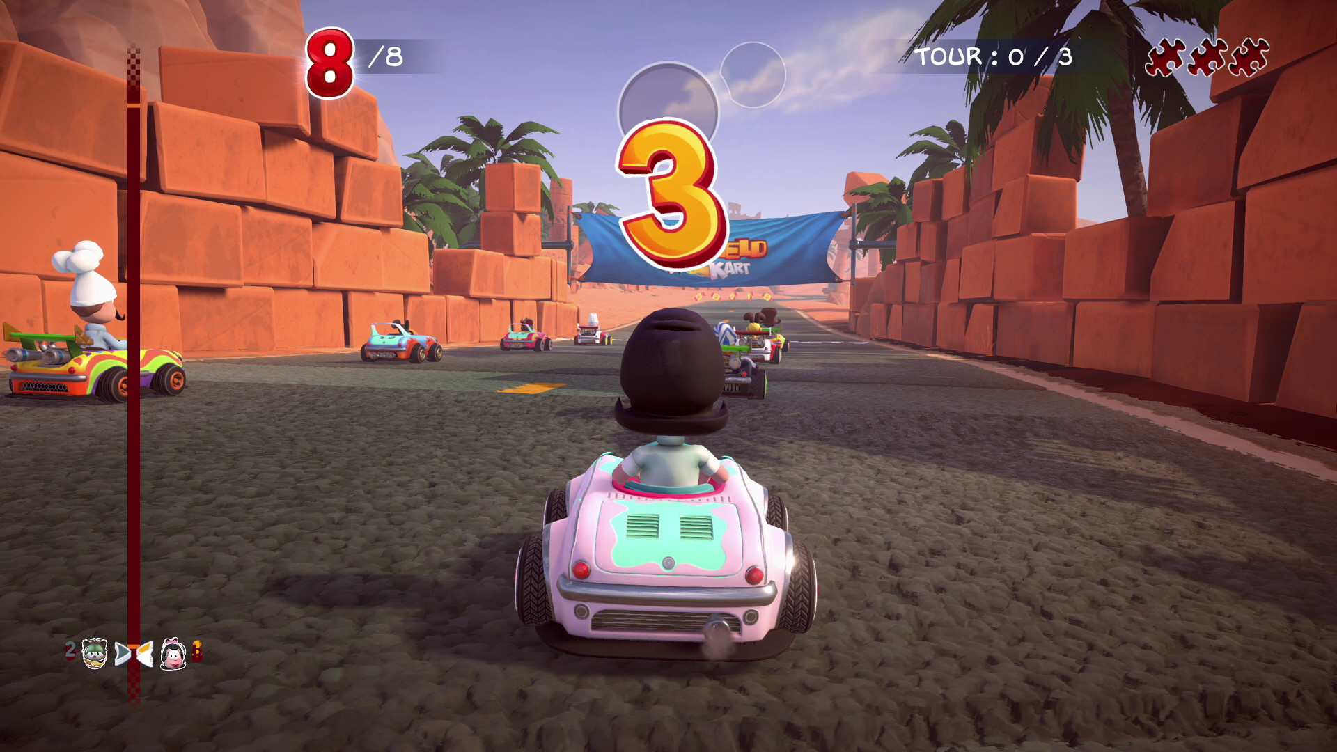 Garfield Kart: Furious Racing - screenshot 2