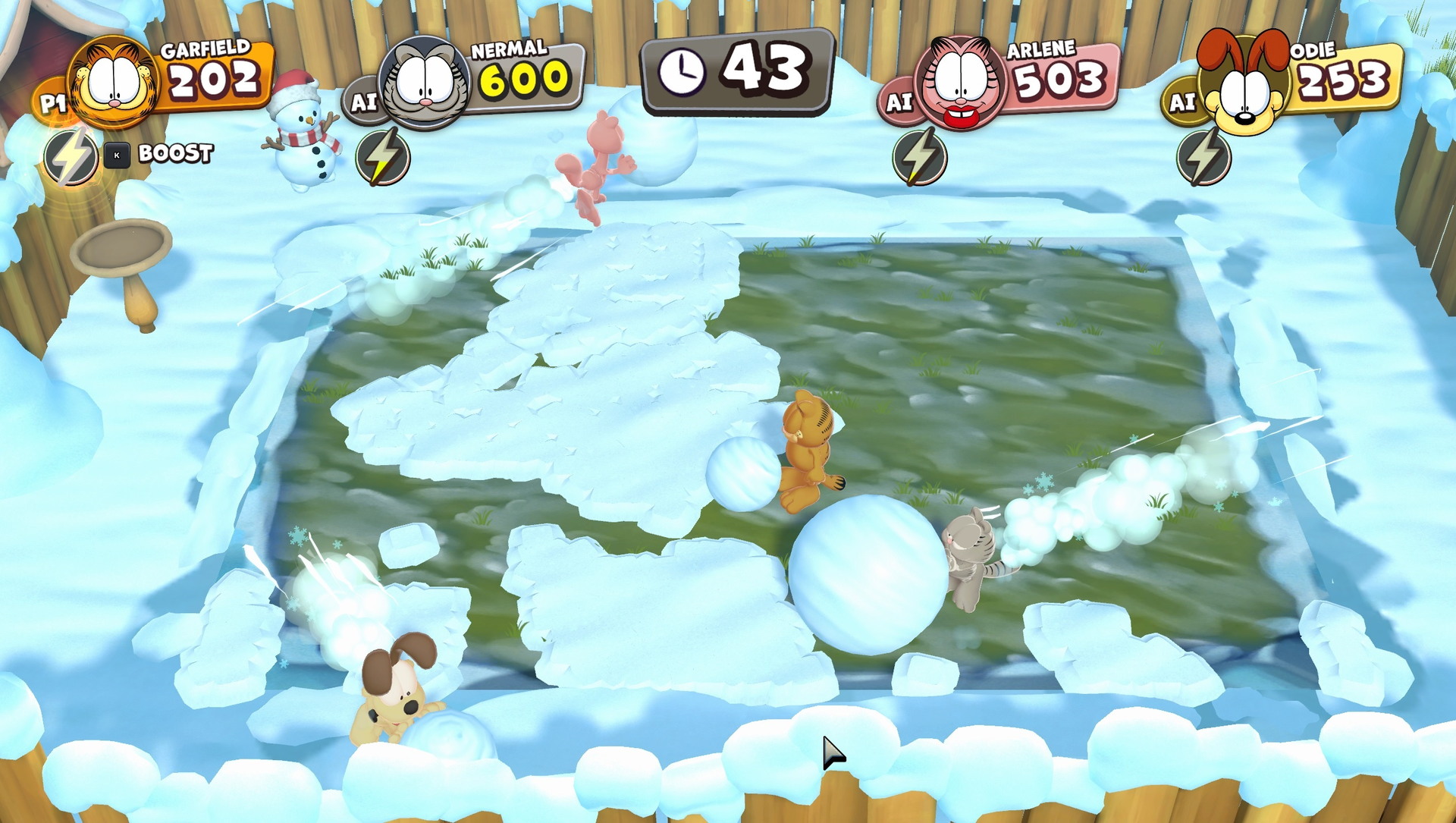 Garfield Lasagna Party - screenshot 2