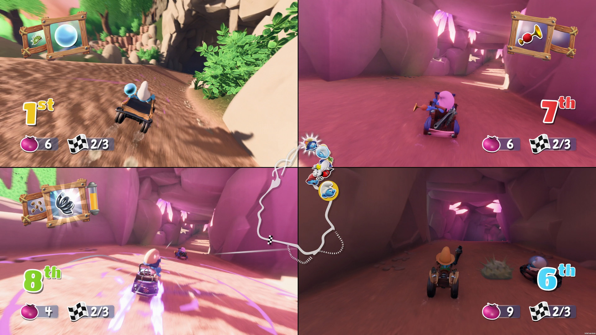 Smurfs Kart - screenshot 3