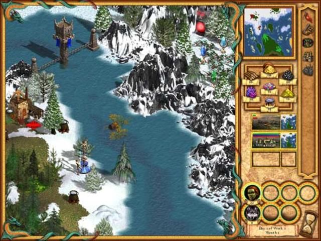 Heroes of Might & Magic 4: Winds of War - screenshot 1