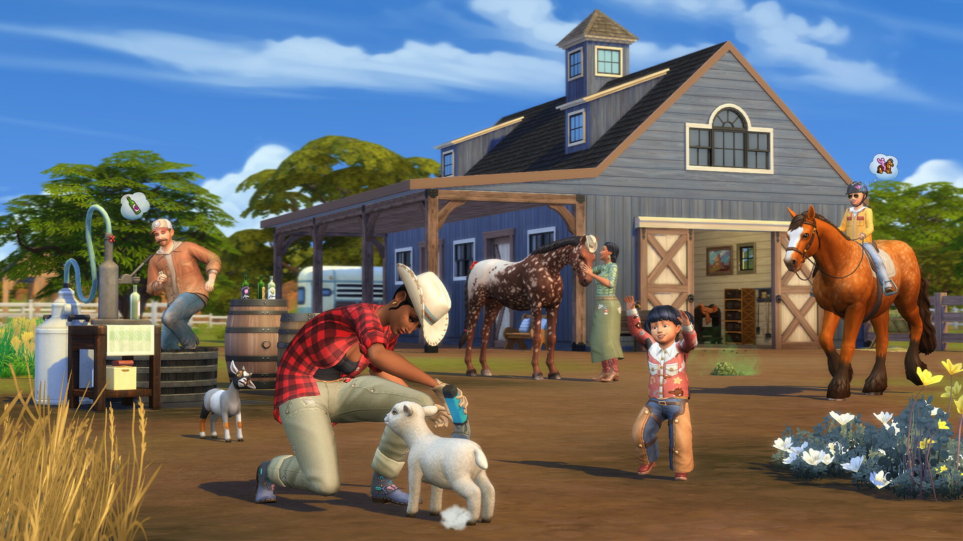The Sims 4: Horse Ranch - screenshot 2
