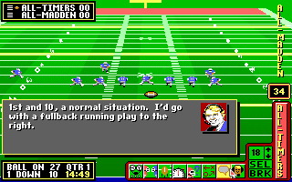 John Madden Football II - screenshot 3