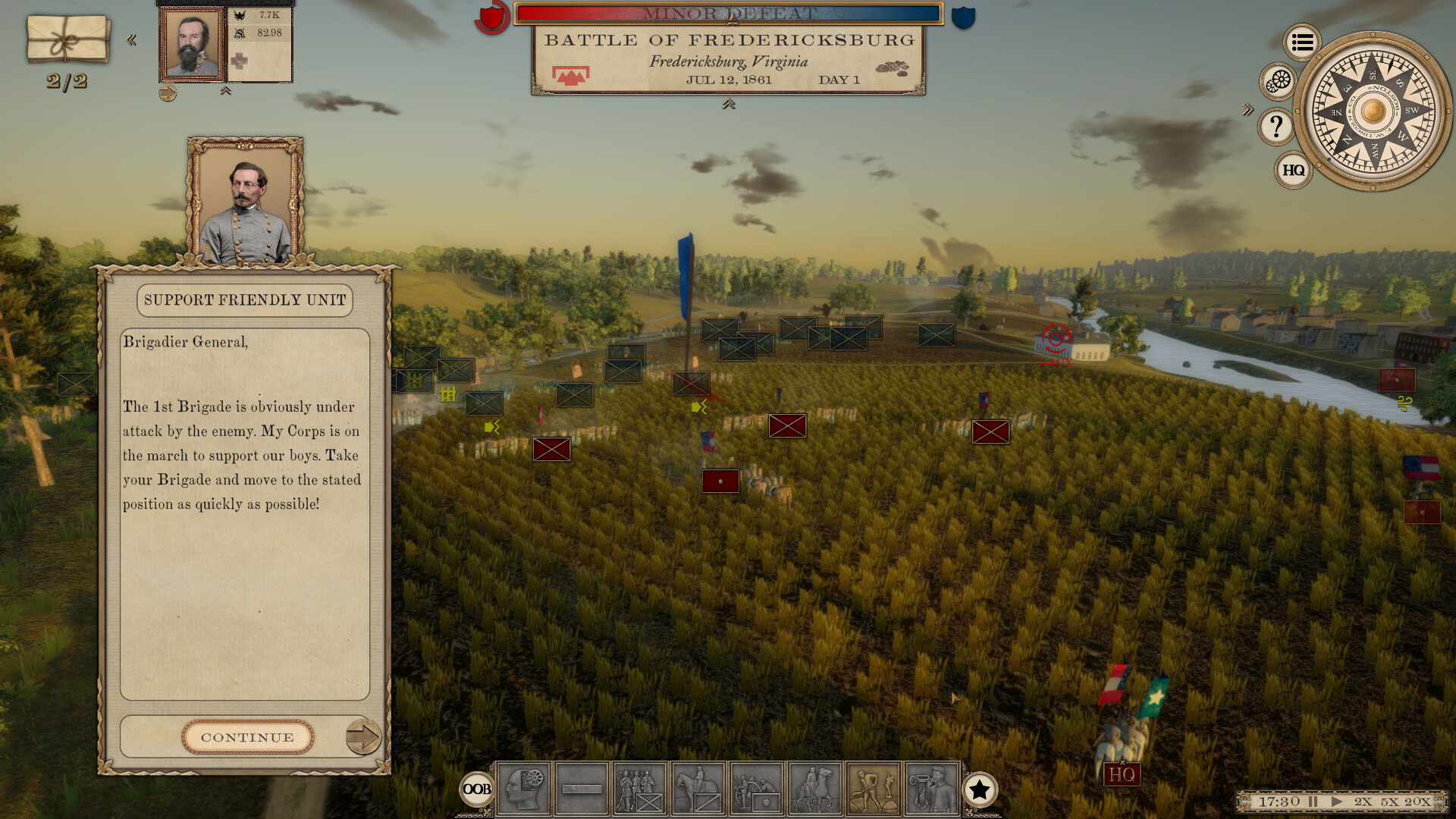 Grand Tactician: The Civil War - Whiskey & Lemons - screenshot 6