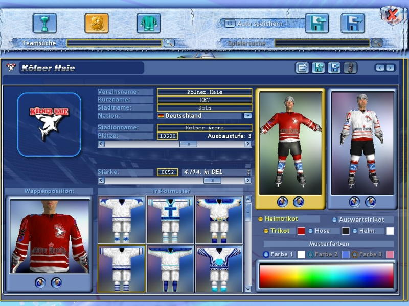 Ice Hockey Club Manager 2005 - screenshot 9