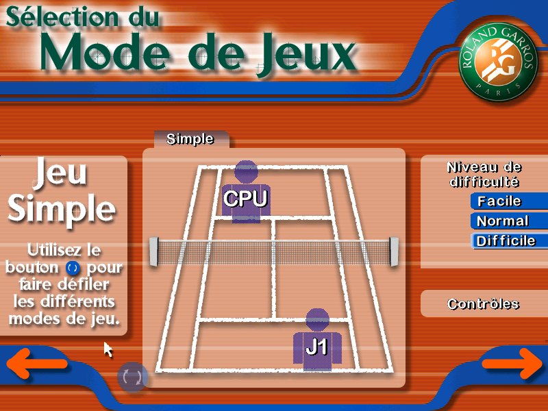 Roland Garros: French Open 2001 - screenshot 5