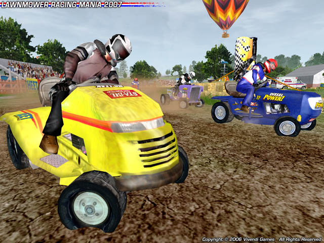 Lawnmower Racing Mania 2007 - screenshot 5