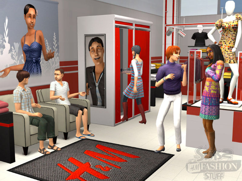 The Sims 2: H&M Fashion Stuff - screenshot