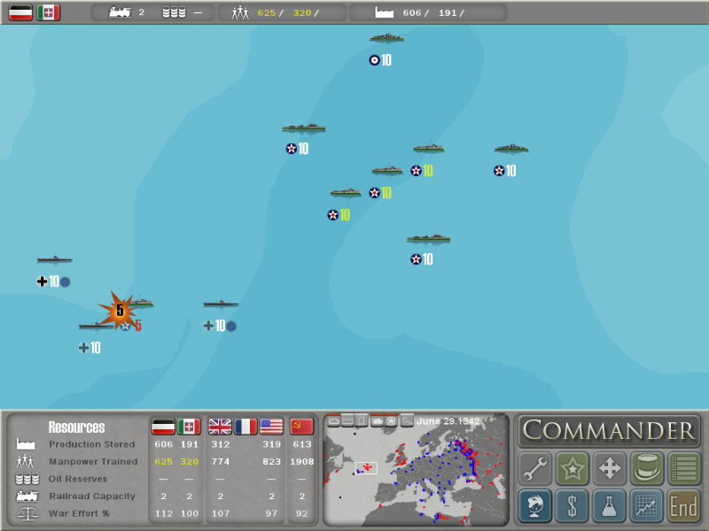 Commander: Europe at War - screenshot 9