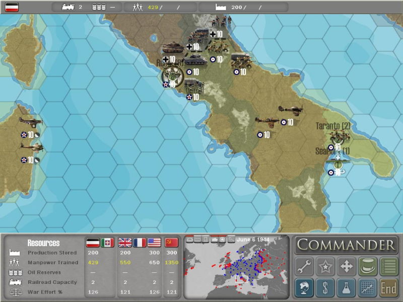 Commander: Europe at War - screenshot 8