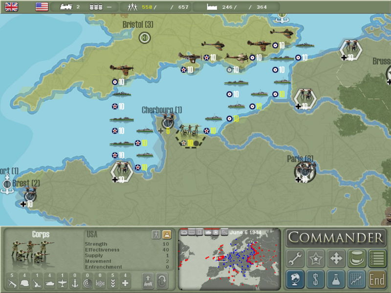 Commander: Europe at War - screenshot 6