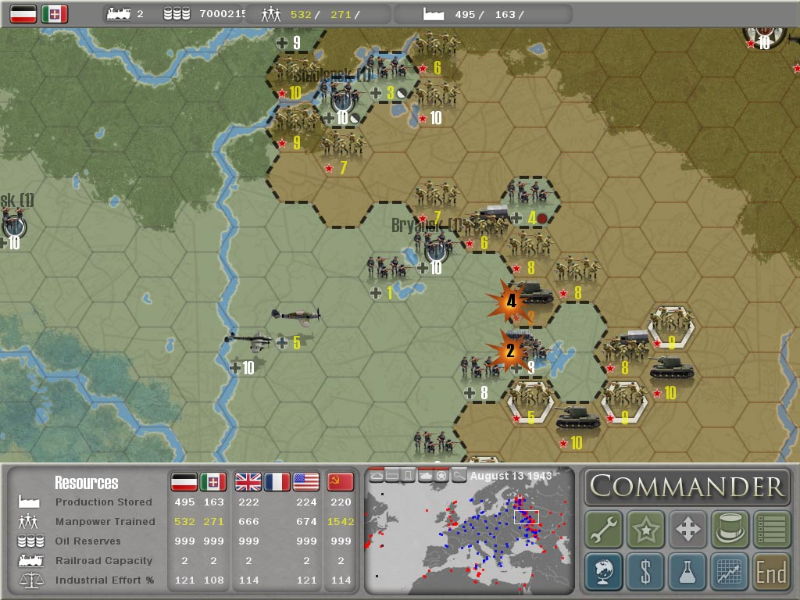 Commander: Europe at War - screenshot 1