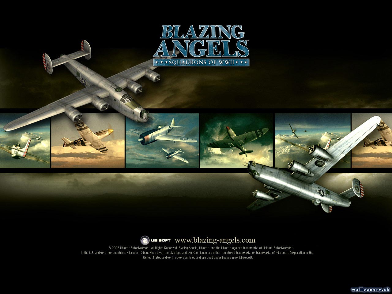 Blazing Angels: Squadrons of WWII - wallpaper 3
