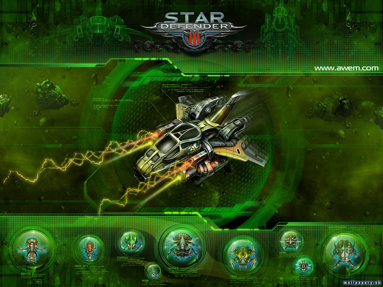Star Defender 3 - wallpaper 2